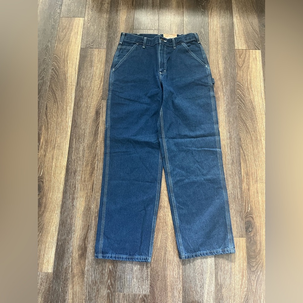 Carhartt Men's Relaxed Fit Denim Jeans - Picture 8 of 9